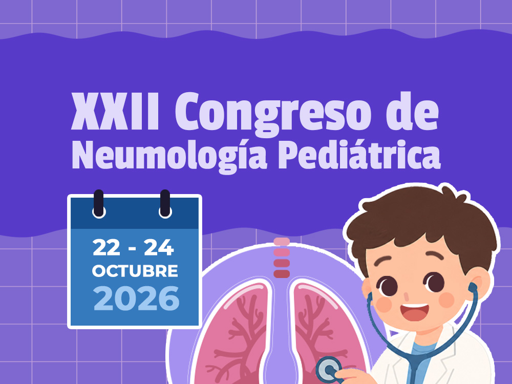 XXII Congreso de  Neumología Pediátrica: “Respirando futuro en la salud infantil”