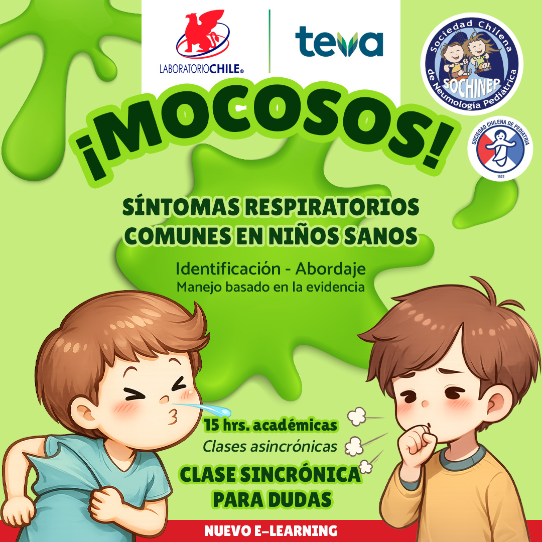 Elearning "¡Mocosos! Síntomas Respiratorios Frecuentes en Niños Sanos"