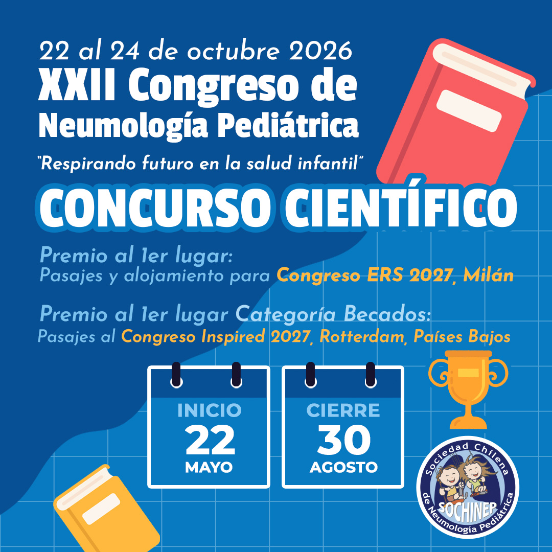Concurso de Trabajos Científicos del XXII Congreso Chileno de Neumología Pediátrica
