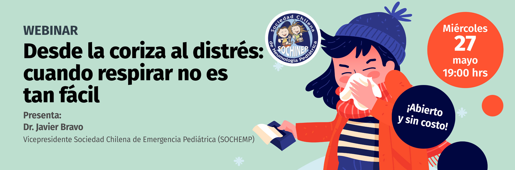 Desde la coriza al distrés: cuando respirar no es tan fácil
