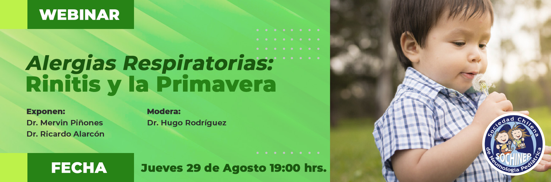 Webinar Alergias Respiratorias: Rinitis y la Primavera